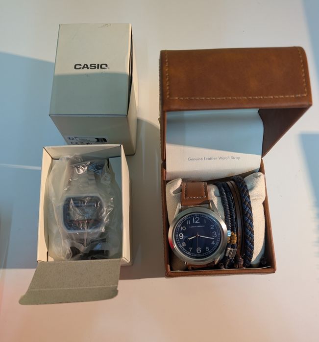 2 Годинники (Casio Digital + Lucky Brand Стрілочний) | Ідеальний стан