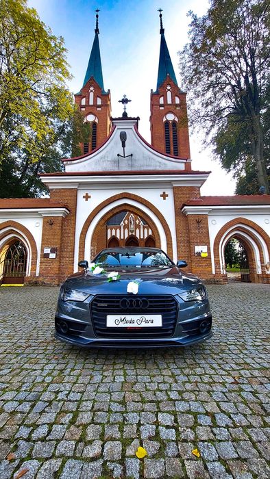 ZAPISY 2026/2027 Wynajmę auto Audi A7 C7 S-line do ślubu/wesela LU