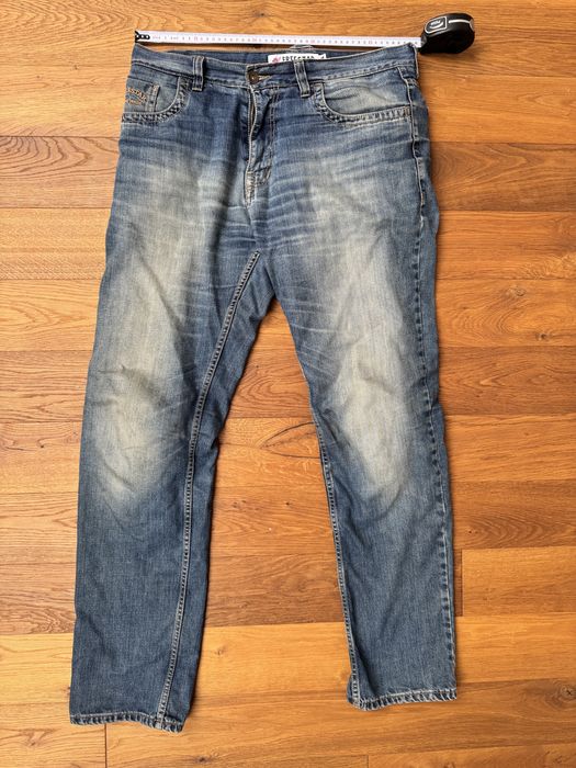 Jeansowe spodnie motocyklowe freestar