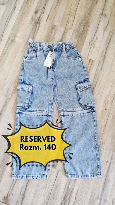Spodnie Reserved rozmiar 140