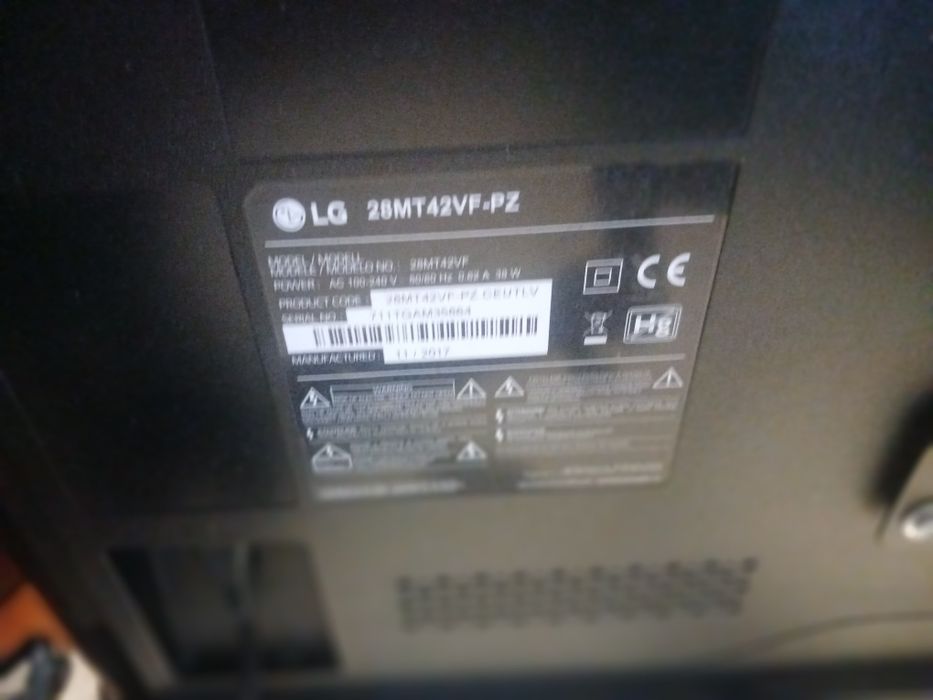 plasma LG  70cm 28 polegadas