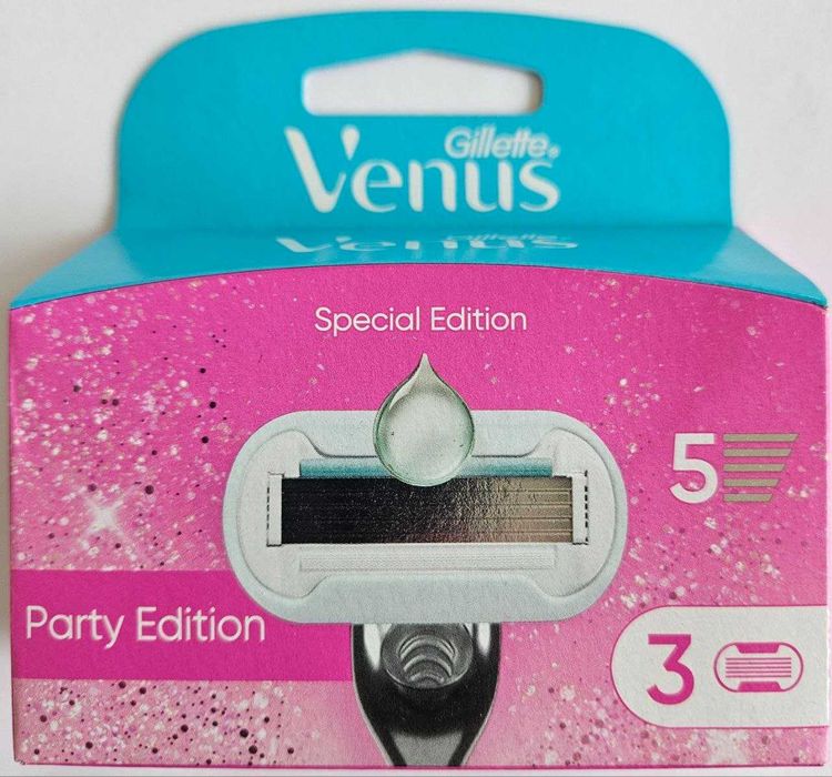 Gillette Venus Smooth5 Party Edition упаковка 3 штуки
