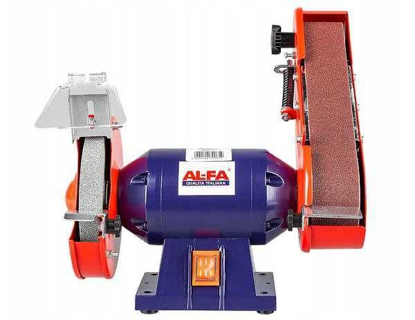 Точильний, шліфувальний верстат AL-FA ALBG18B 1850W дисково-стрічковий