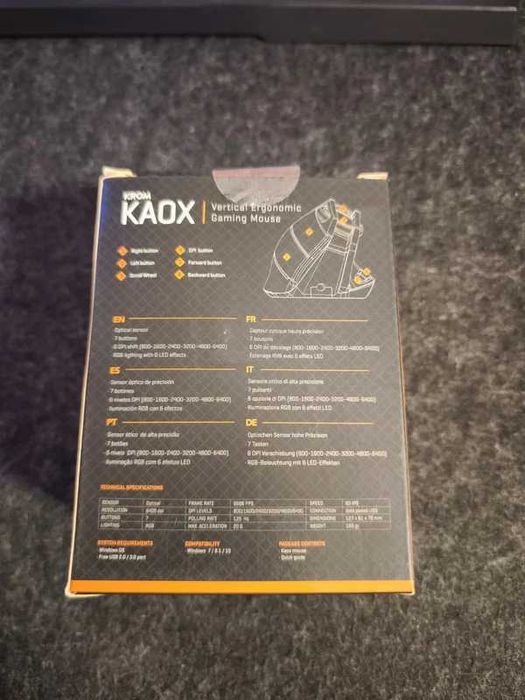 Rato Vertical Krom Kaox