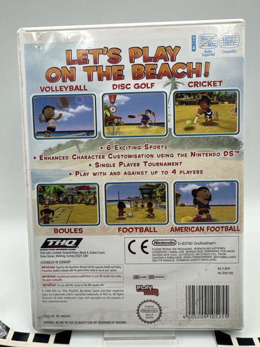 Big Beach Sports WII Gwarancja