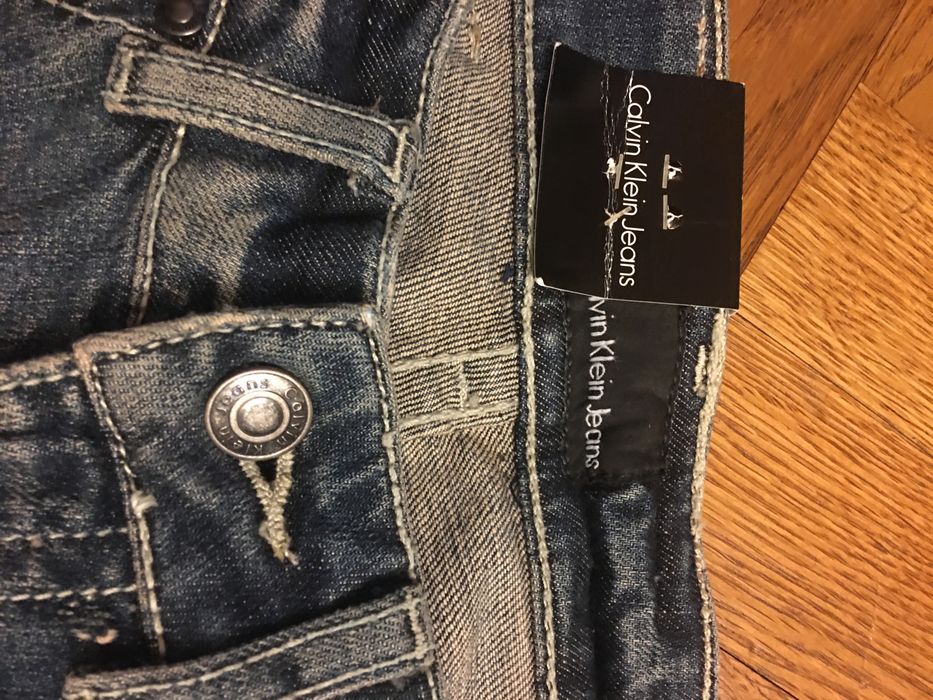 Jeansy damskie Calvin Klein