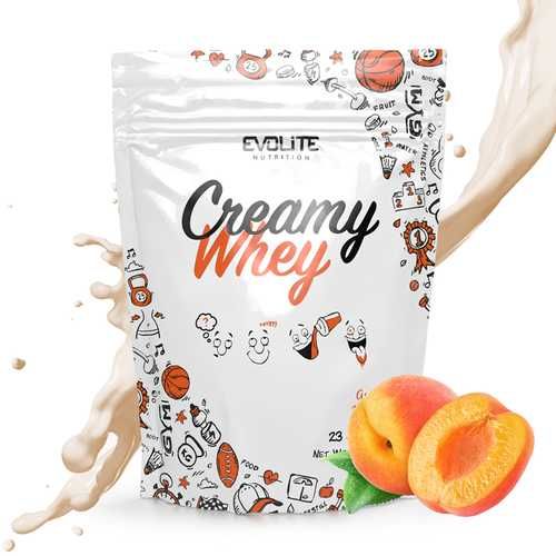 Evolite Creamy Whey 700g Białko WPC Odżywka Białkowa brzoskwiniowa