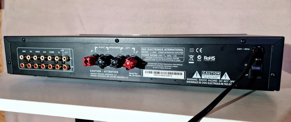 Amplificador Stereo NAD C315BEE (RESERVADO)