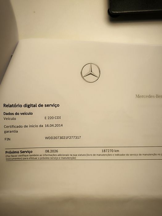 Mercedes E220cdi SEM BLUETEC