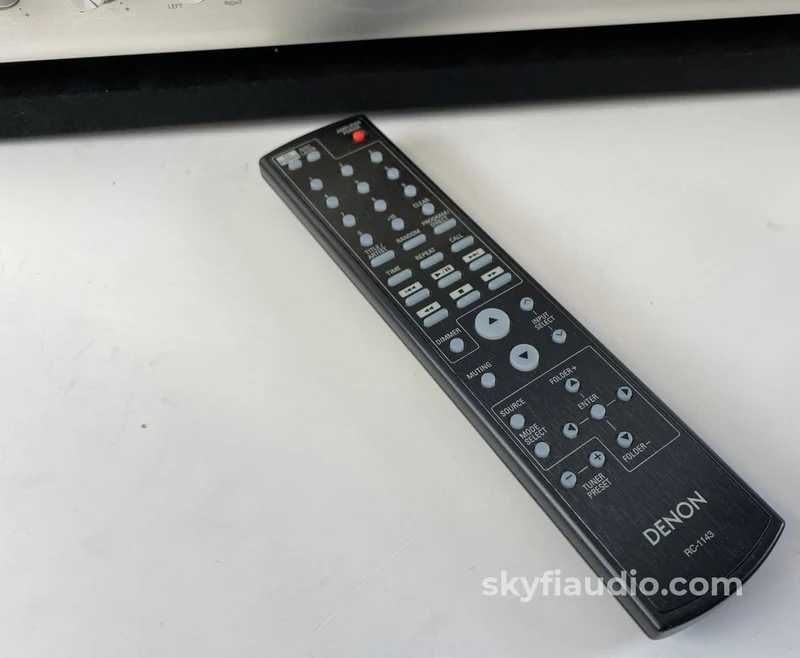 DENON 1500  AMPLIFICADOR    (  c/ comando original  )