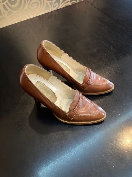 Buty czółenka jasny brąz (Made in Austria)