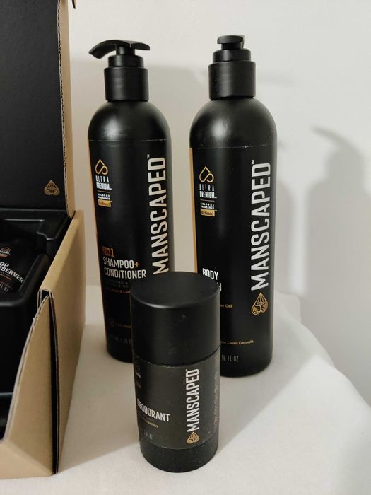 THE PLATINUM PACKAGE 4.1 Máquina de Barbear Manscaped