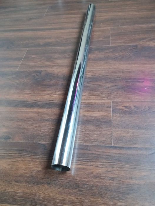 Труба мебельная стальная хром D-50мм L-92см только самовывоз