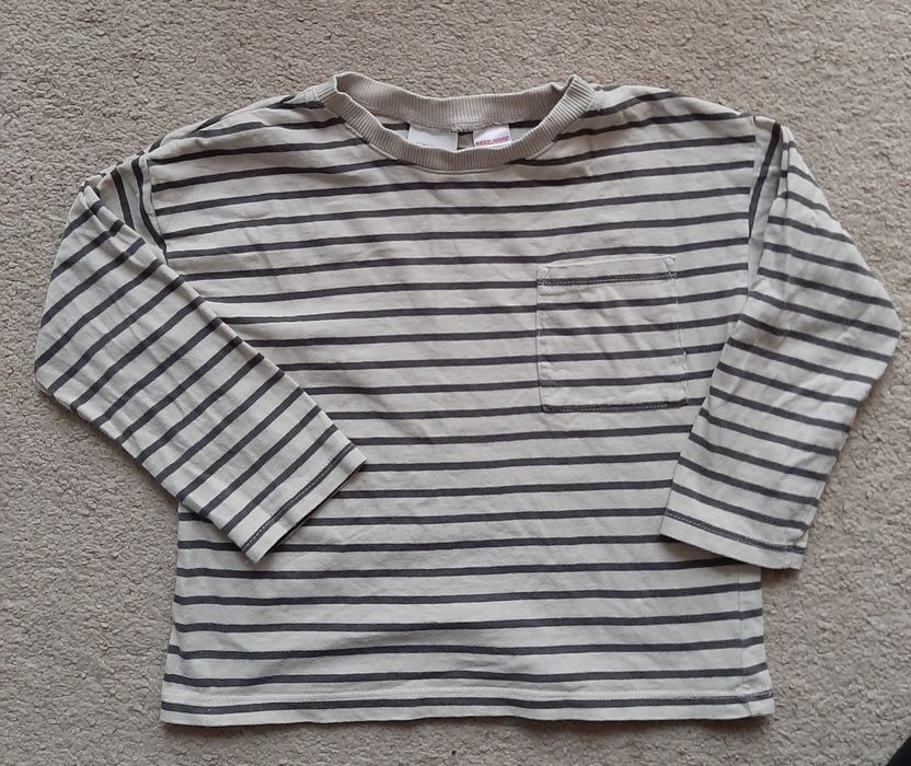 Bluza w paski Zara roz. 98