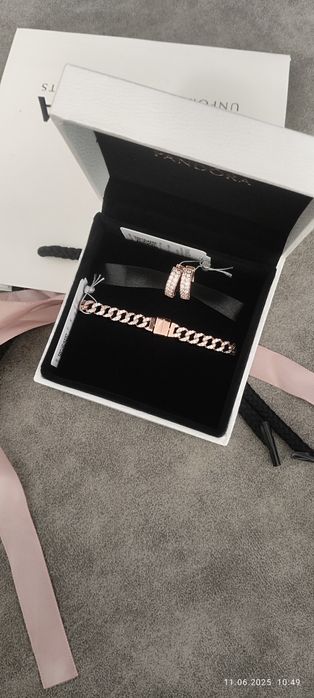 Pandora Пандора  сережки кульчики червоні серця