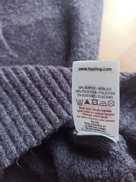 Sweterek+ golf z krótkim rekawem