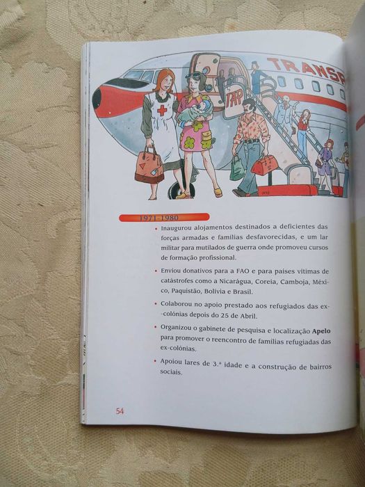 Ana Maria Magalhães e Isabel Alçada, A Cruz vermelha