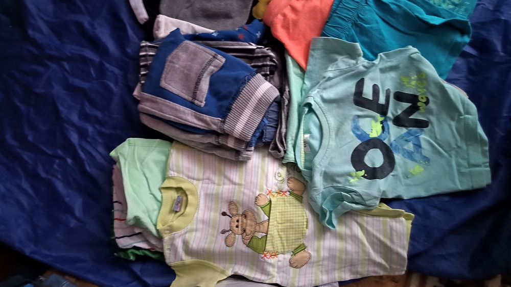 Paczka ubrań dla chłopca używane r.80 26szt