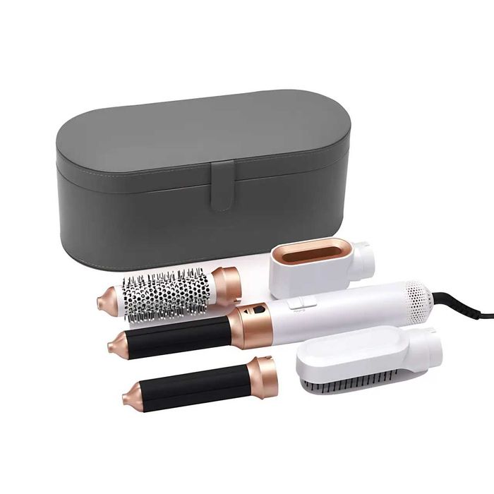 Фен-щітка мультистайлер Hot Air Styler 5 в 1 з іонізацією, 5 насадок