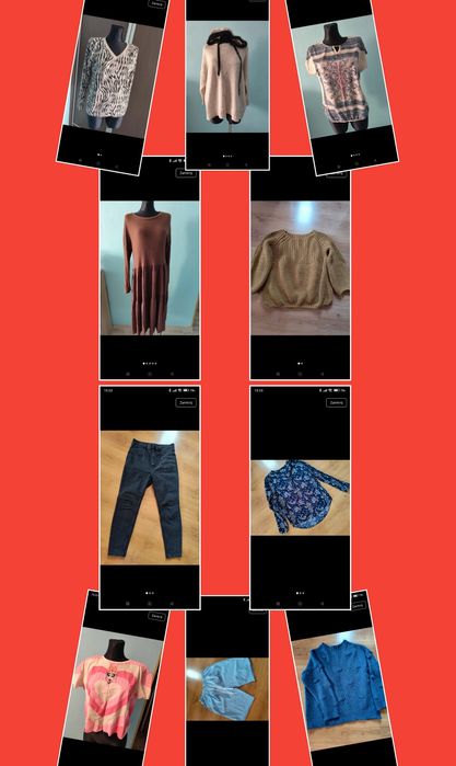 Paka ubrań damskich