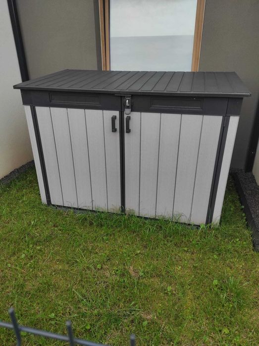 Szafa ogrodowa Grande Store Keter  / schowek na pojemniki na odpady