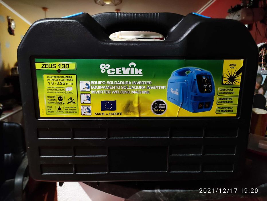 Maquina de soldar + mascara