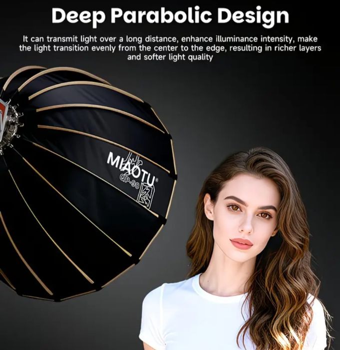 Софтбокс MIAOTU QP-120 СМ  16-КУТНИЙ параболічний