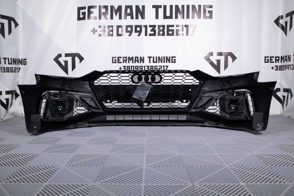 Передній бампер Audi A5 B9 стиль RS5 20-23 передний бампер ауди а5 б9 стиль рс5 решотка