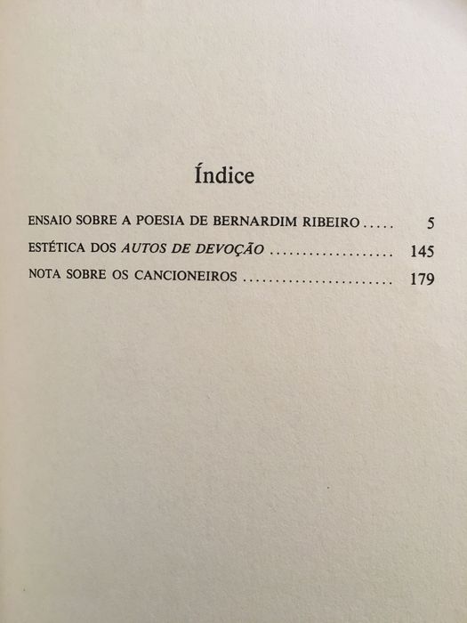 Gil Vicente / Bernardim Ribeiro/ Diogo de Paiva de Andrade