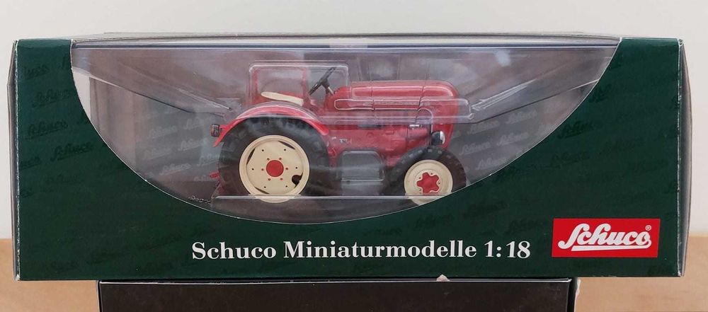 Miniatura Porsche Diesel Junior Tractor Schuco 1:18