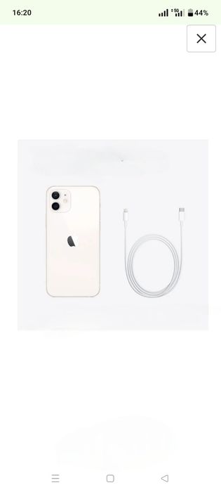 Vendo iPhone 12 Branco 256gb sem riscos