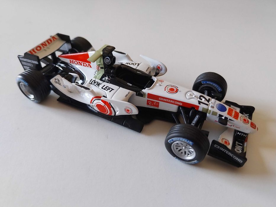 miniatura 1/43 HONDA RA106 Jenson Button (2006) | edição Altaya