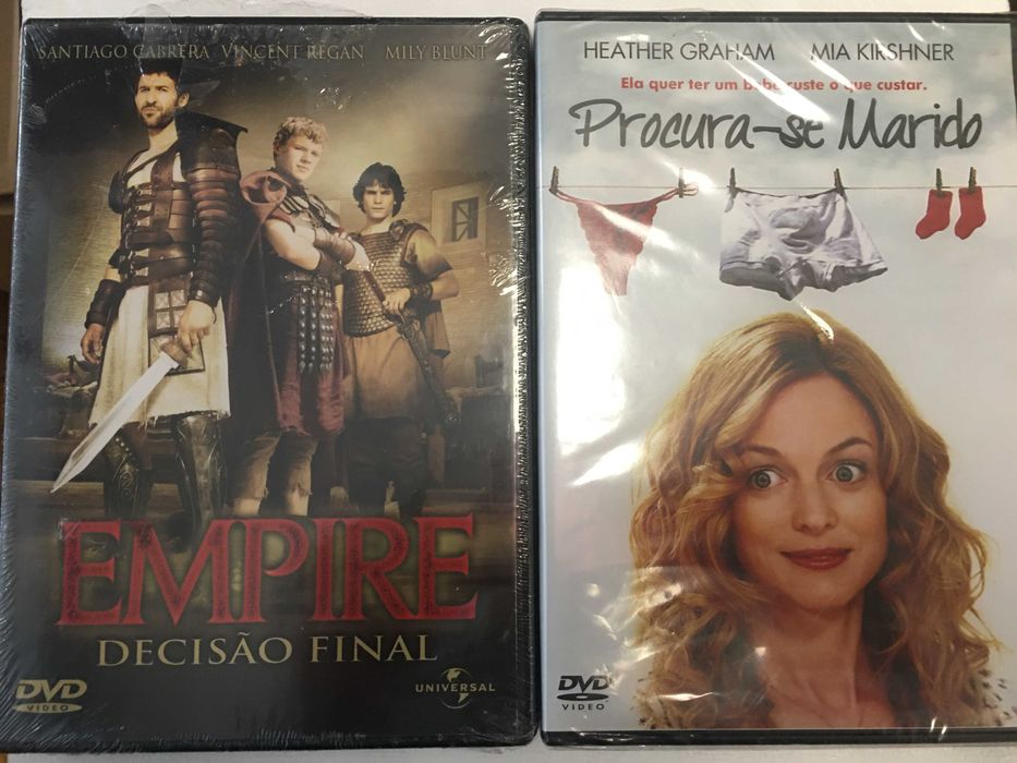 Filmes DVD Novos por abrir