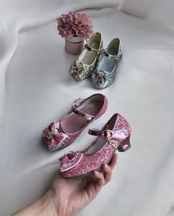 26-33р. туфельки дитячі туфли туфлі детские 26 27 28 29 30 з каблуком