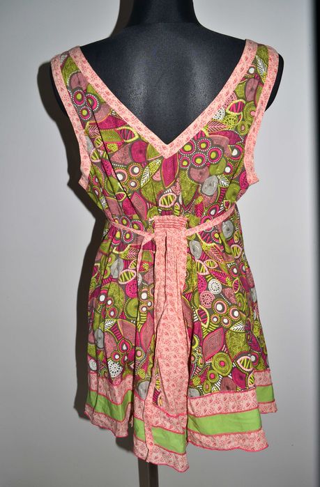 293# JOE BROWNS bawełniana sukienka tunika asymetryczna 42/44