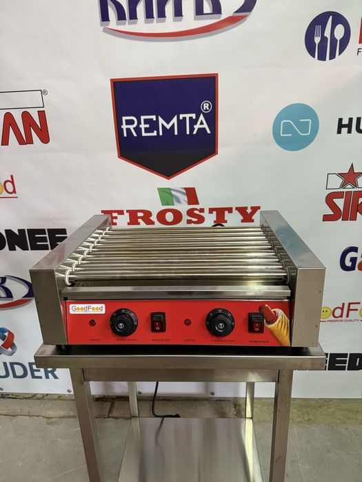 Гриль Роликовий Для Сосисок-Ковбасок Хот-Дог На 9 Роликів!