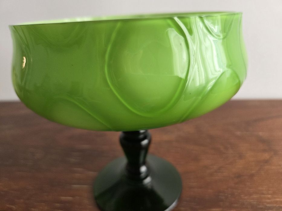 Taça vidro opalino