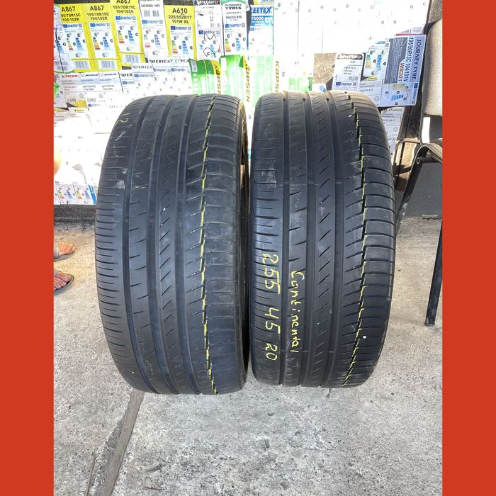 ‼️ 255.45r20 Continental Premium Contact6 літні шини колеса 2шт  2021