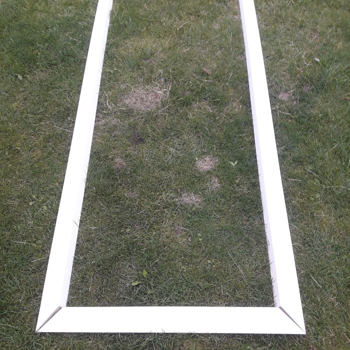 Nowa nizsza cena  Półościeżnica, biała, drewniana 73 x 205 cm