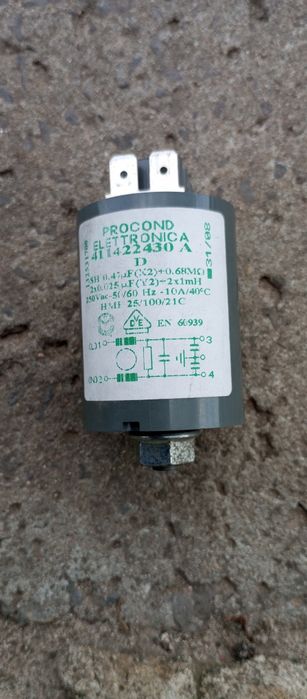 Filtr przeciwzakłóceniowy kondensator PROCOND Elektrolux elettronic
HM