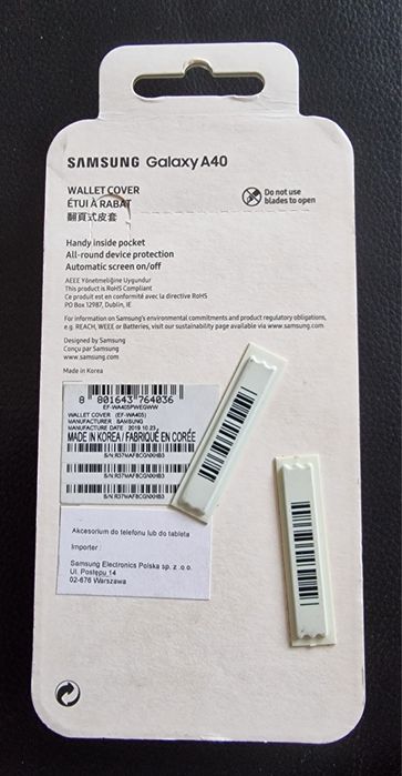 Etui samsung A40 oryginał