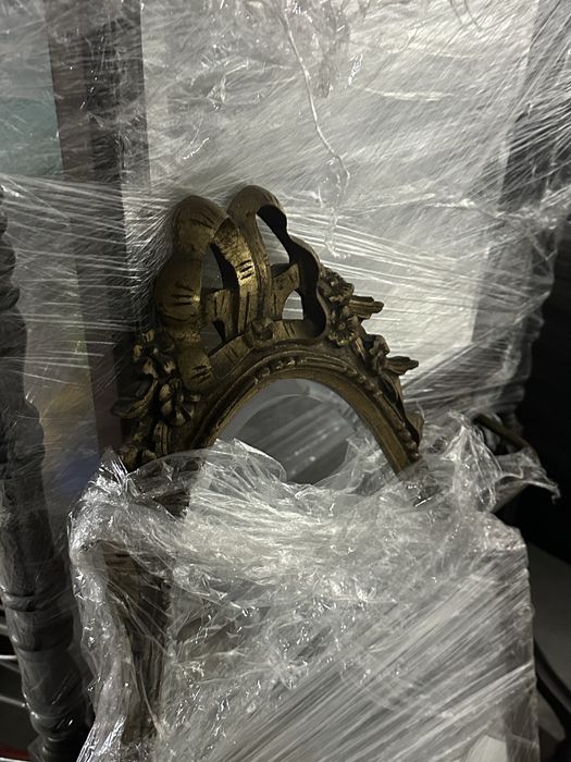 Espelho vintage c/ moldura