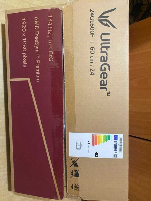 Ekran komputera monitora do gier LG UltraGear