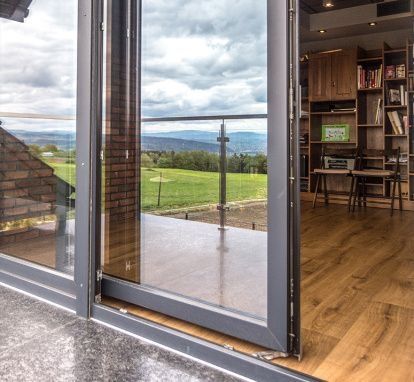 Okna i drzwi tarasowe na wymiar pcv aluminium