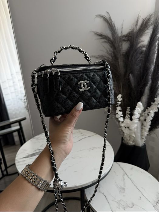 Сумка в стилі шанель chanel, популярна модна міні сумочка бочонок
