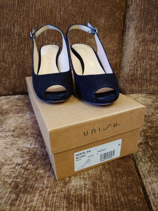 Туфли, новые, натуральная замша