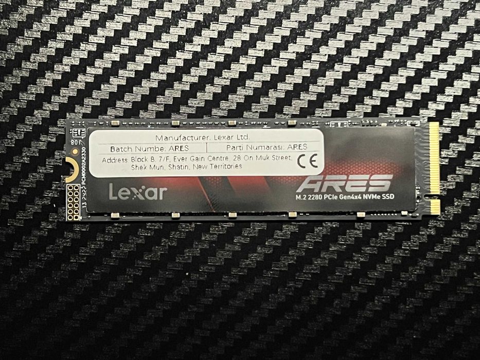 ‼️NEW‼️Lexar Ares NVMe M.2 SSD 1TB PCIe 4.0 (Read 7,4k)‼️Гарантия‼️
