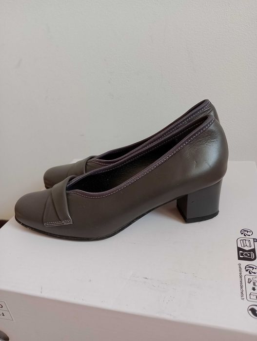 Buty damskie czółenka skórzane Sender bis rozmiar 36