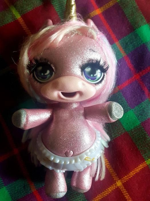 Розовый единорог Пупси Poopsie единорожка кукла младенец