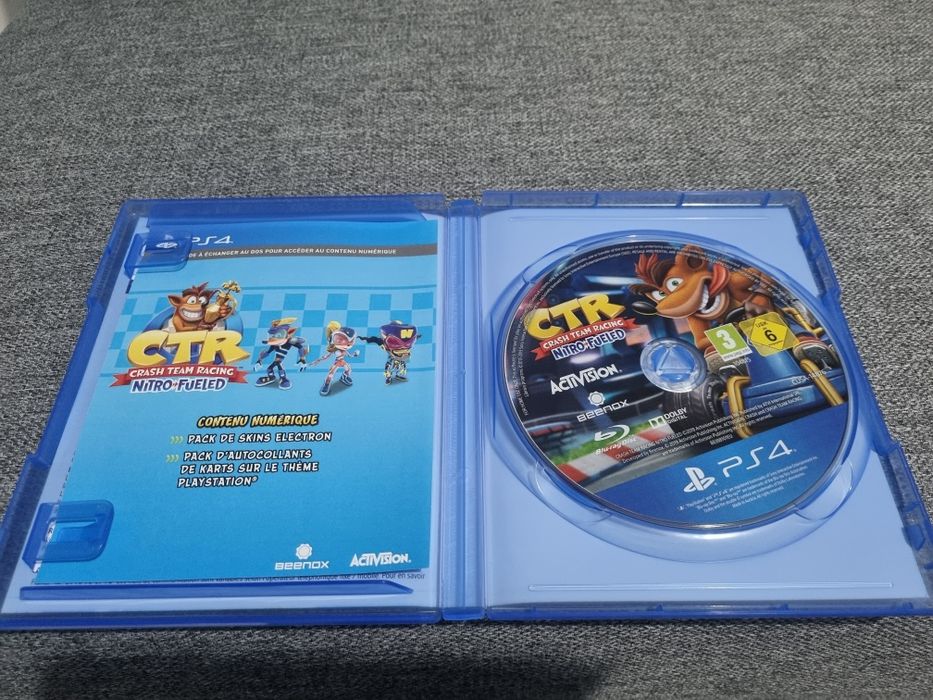 Jogo ps4 crash Team Racing